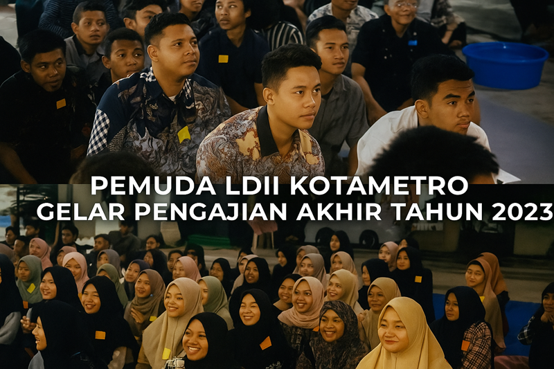 Pemuda LDII Metro Pengajian Akhir Tahun 2023
